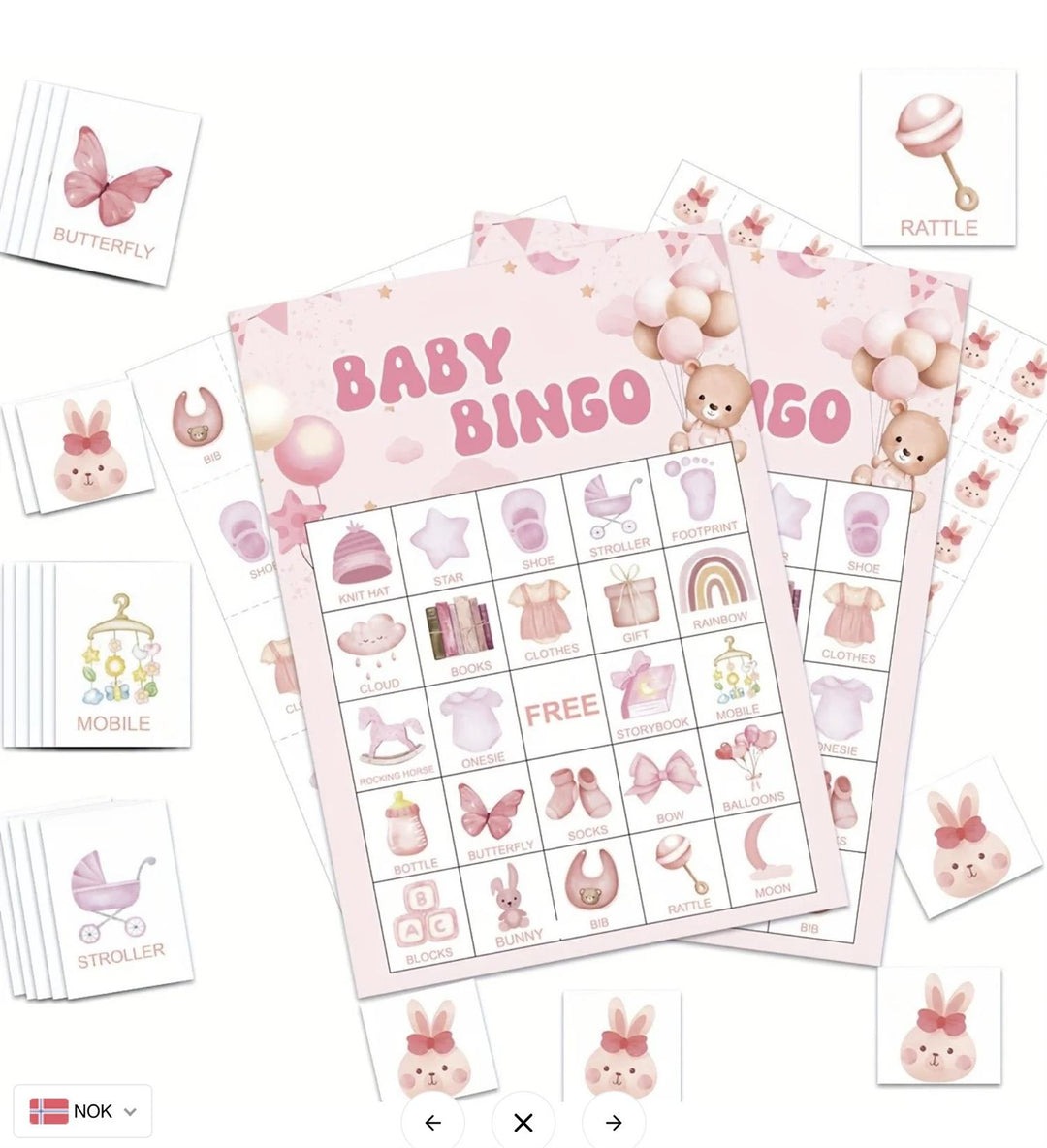 Baby Bingo rosa