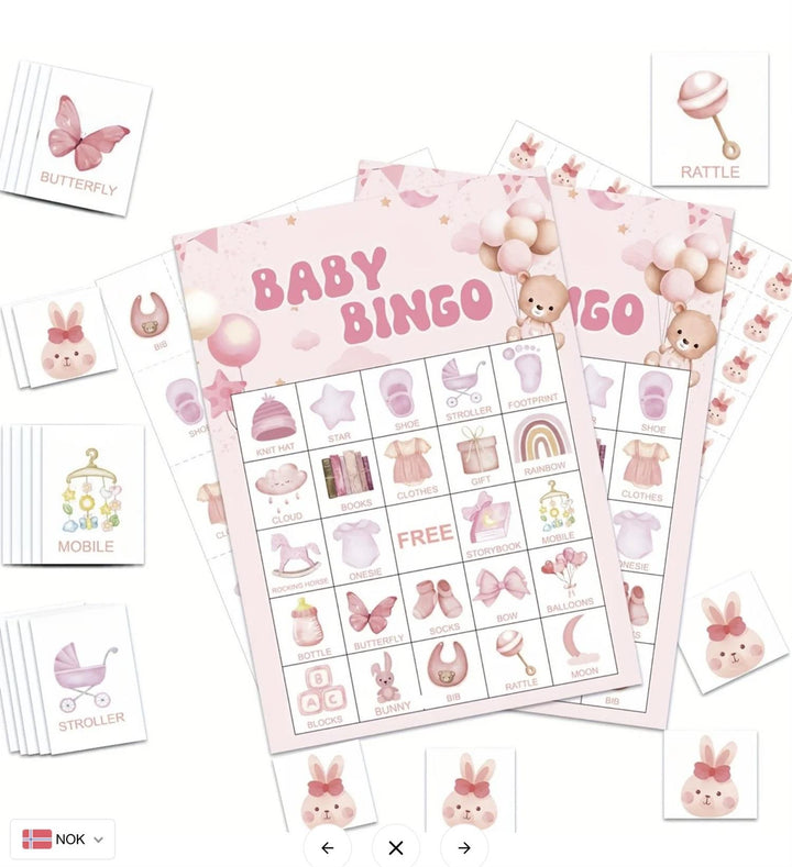 Baby Bingo rosa
