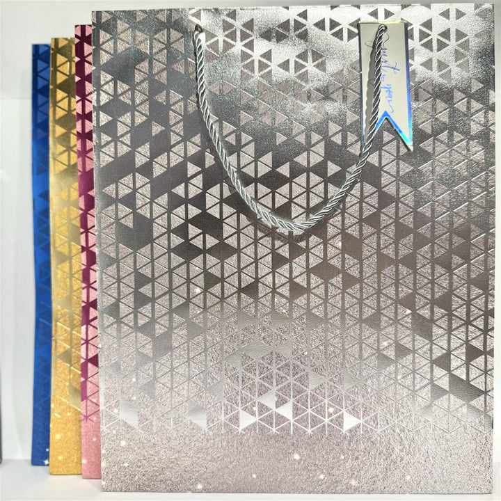 Gavepose 32x26x10 cm - Geometrisk