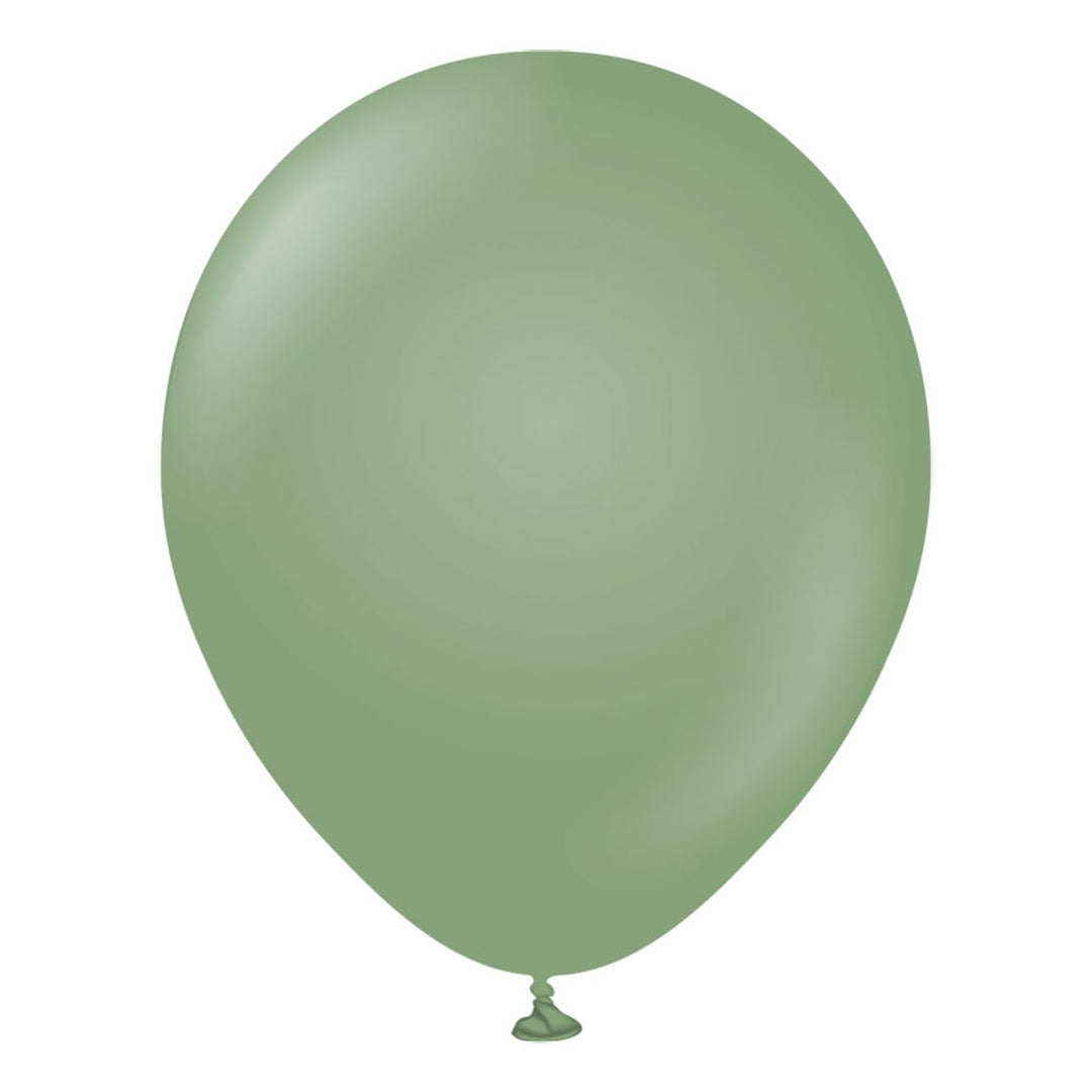 Latex ballong eukalyptus grønn