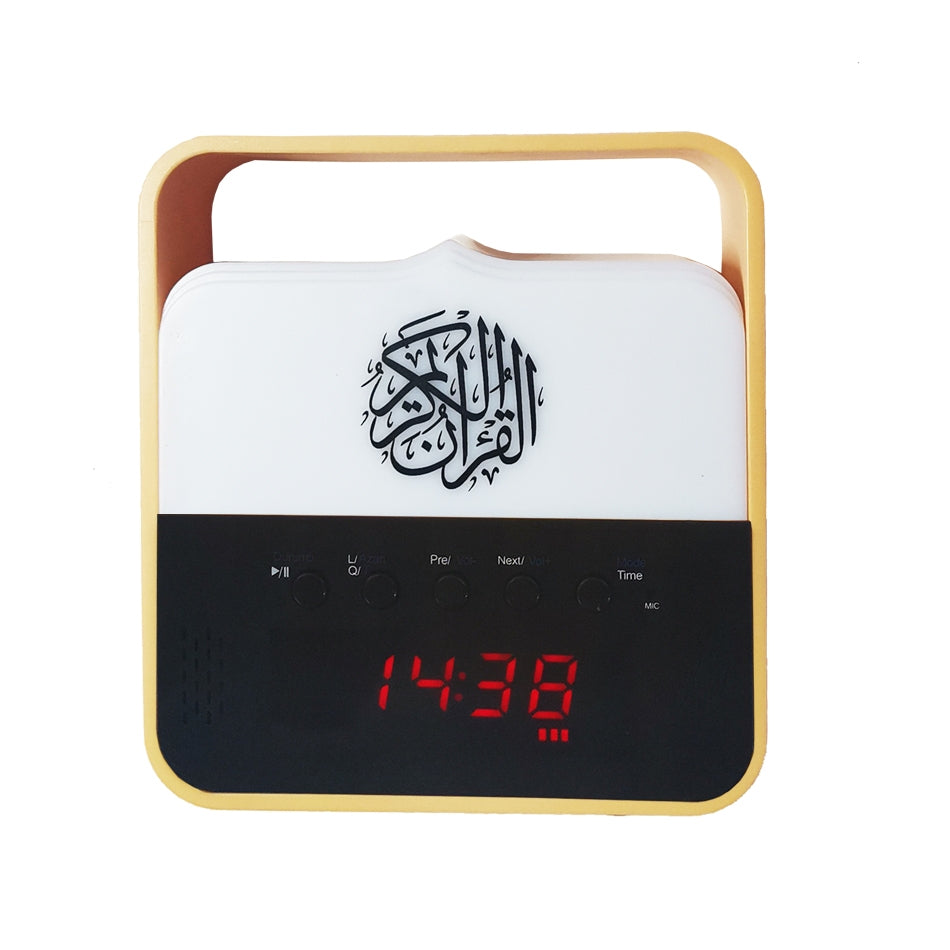 Klokke/Quran høyttaler, 16 farger