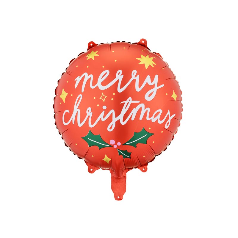 Folieballong - Merry Christmas