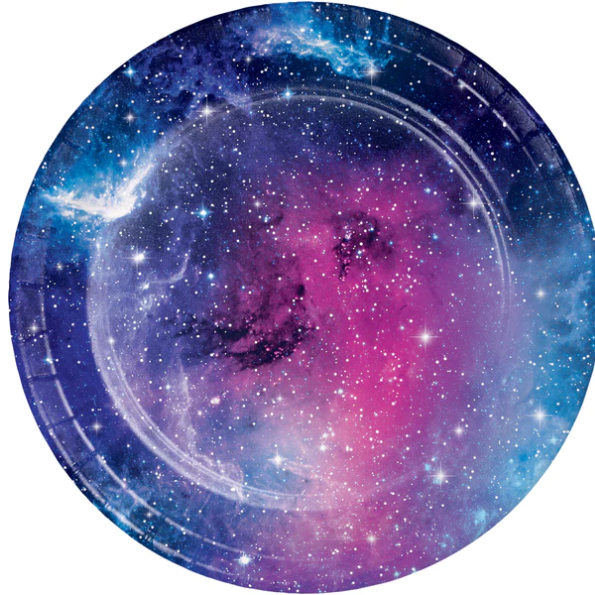 Papptallerken - Galaxy
