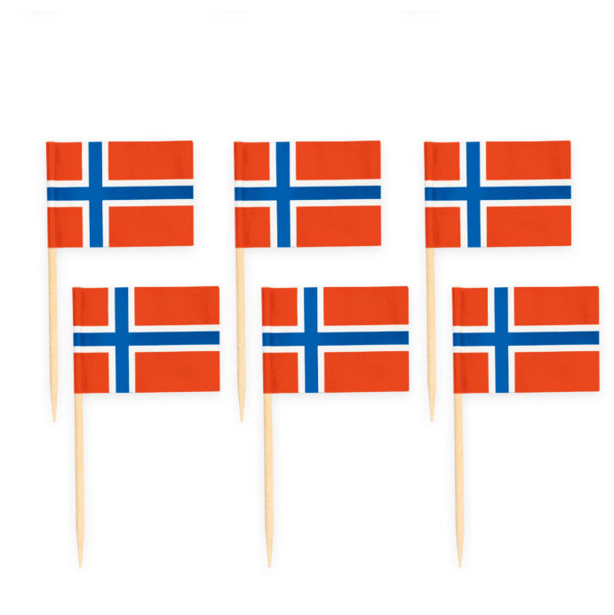 Norske flagg - picks