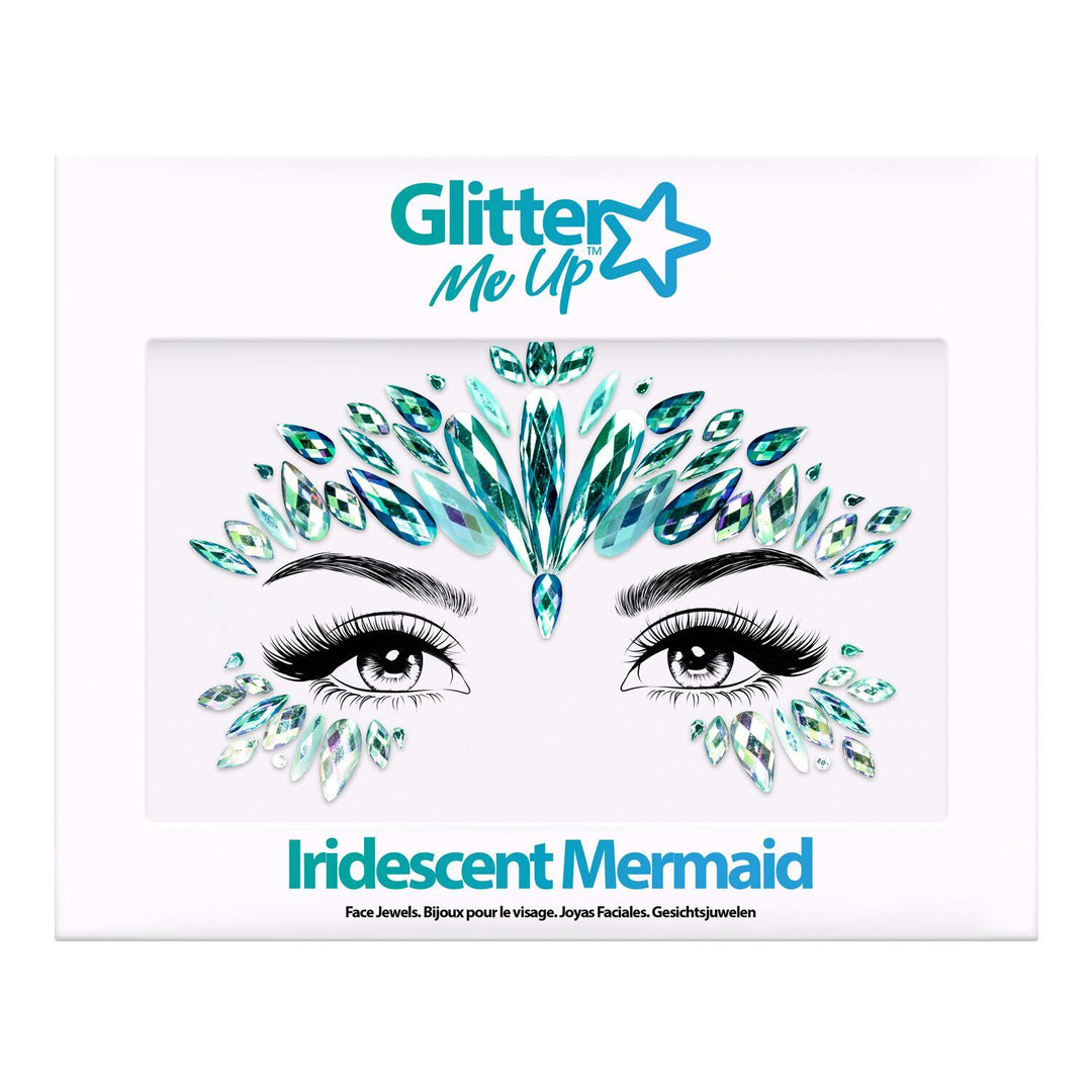 Ansiktssmykke - Iridescent Mermaid