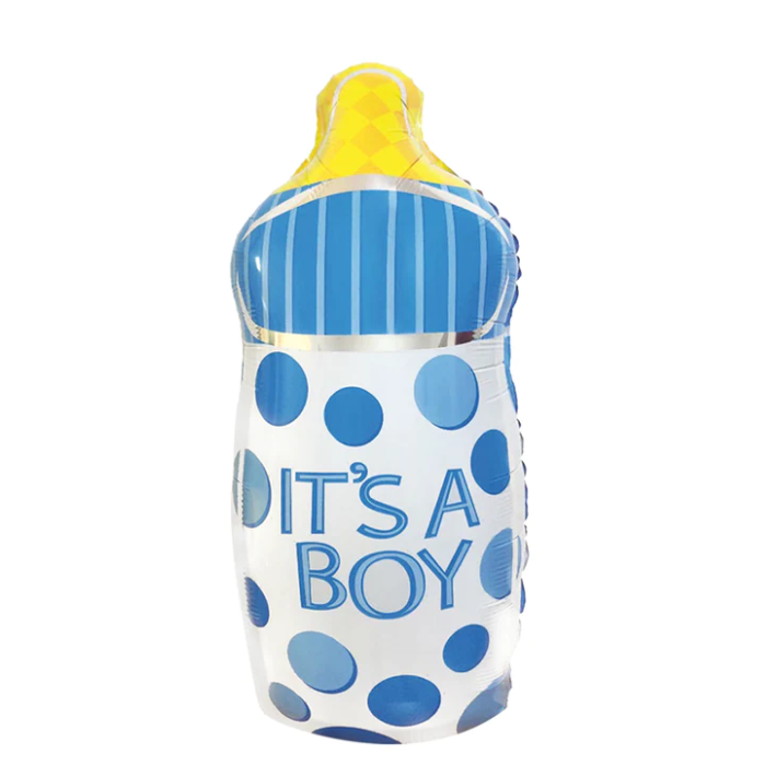 Folieballong Flaske - It´s a boy