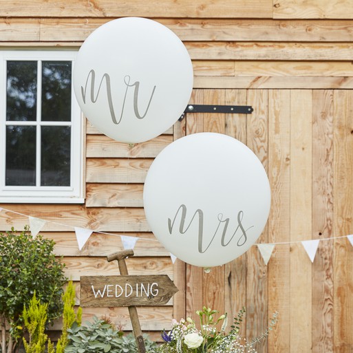 Store ballonger - Mr & Mrs