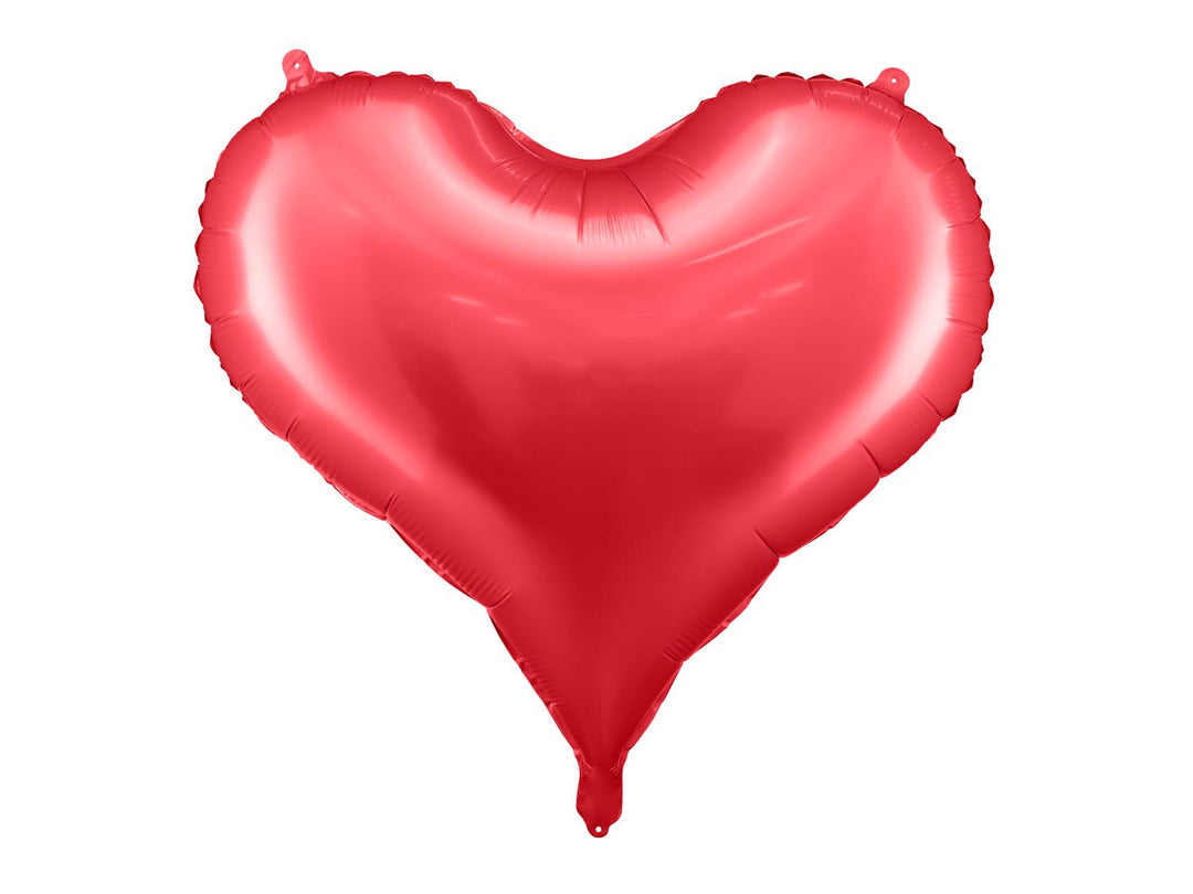 Folieballong - Rødt Hjerte