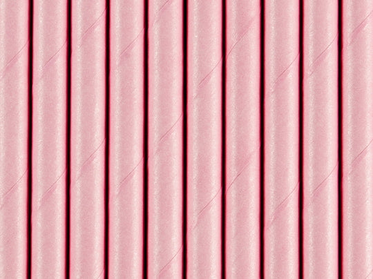 Pappsugerør - Rosa
