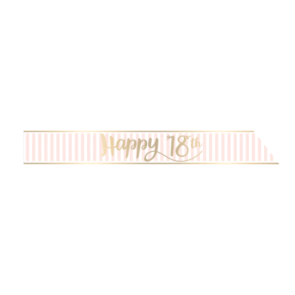 Sash Rosa - Happy 18th