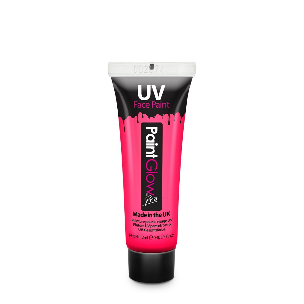 Ansikt- og Kroppsmaling UV - Rosa
