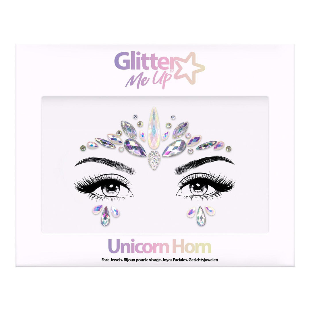 Ansiktssmykke - Unicorn Horn