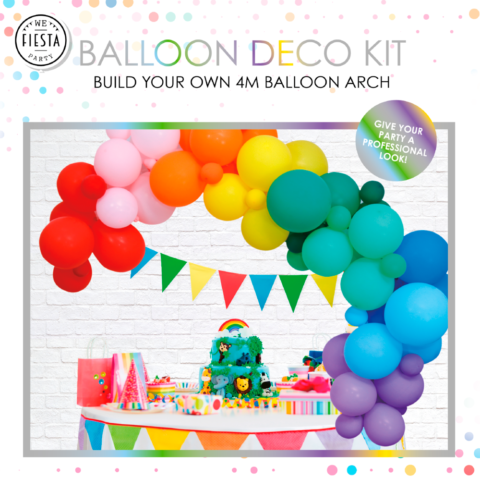 DIY Ballongbue Kit - Regnbue