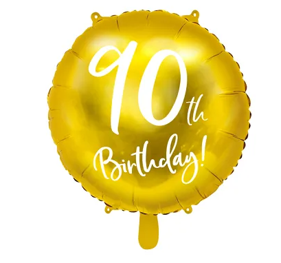 Folieballong - 90th Birthday