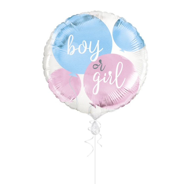 Folieballong - Boy or Girl