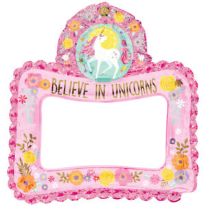 Ramme ballong - Believe in unicorns
