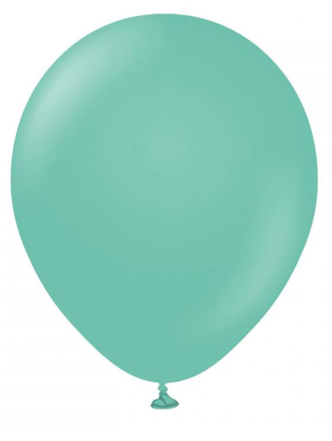 Latex ballong sjøgrønn 10 stk