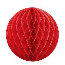 Honeycomb Ball - Rød