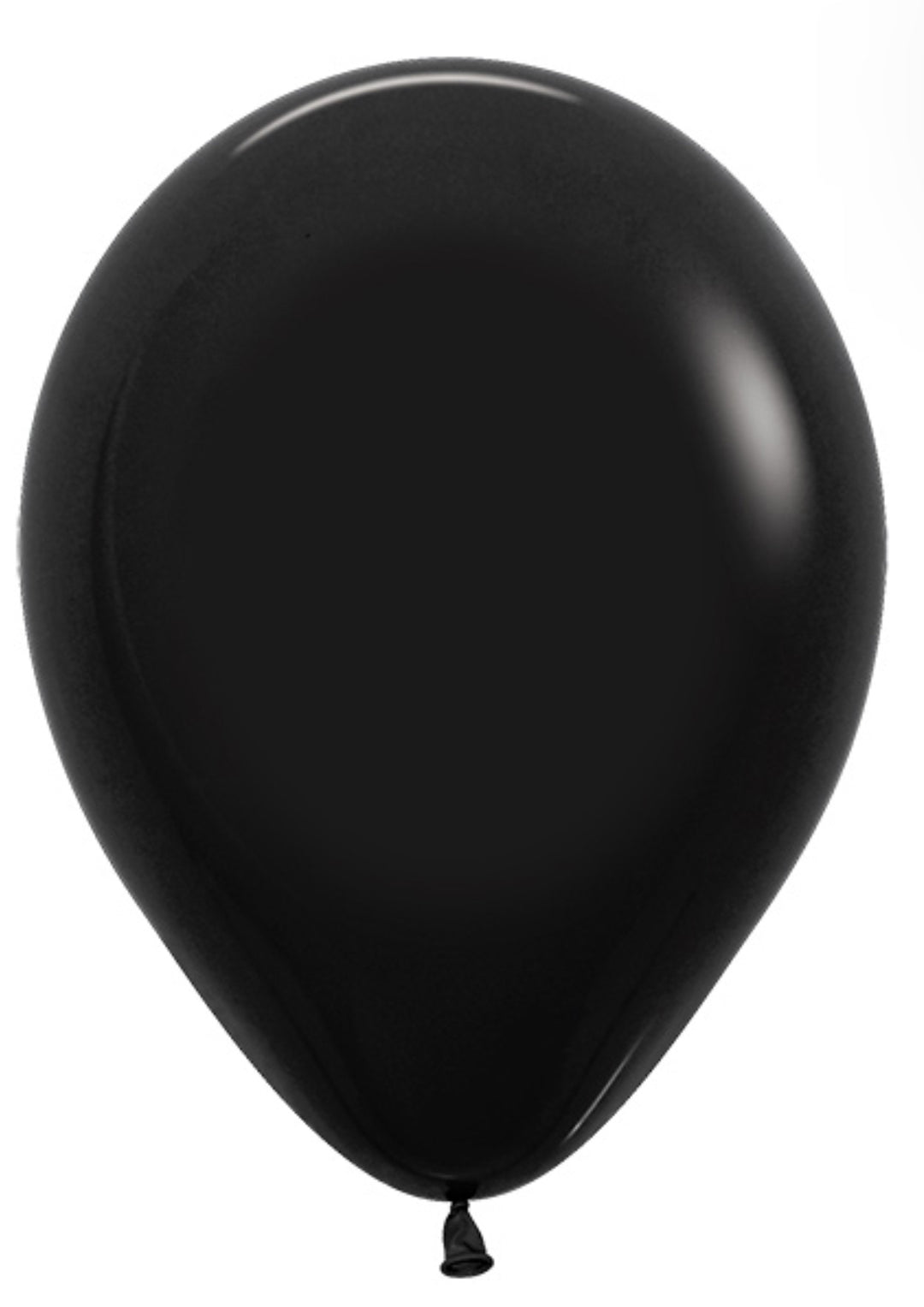 Latex ballong svart 10 stk