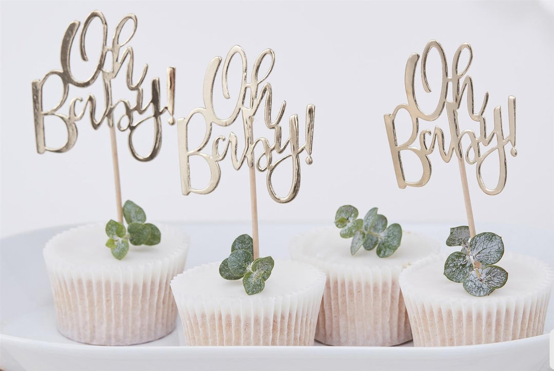 Oh baby! Baby Shower Muffin Toppers