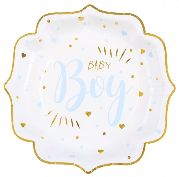 Papptallerken - Baby Boy