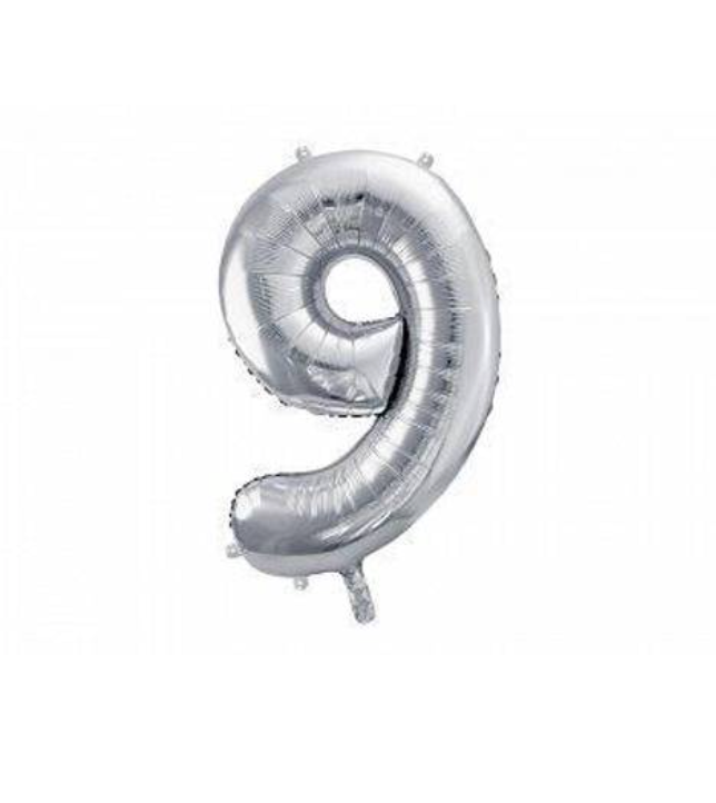 Bursdagsballong med helium (1 tall)