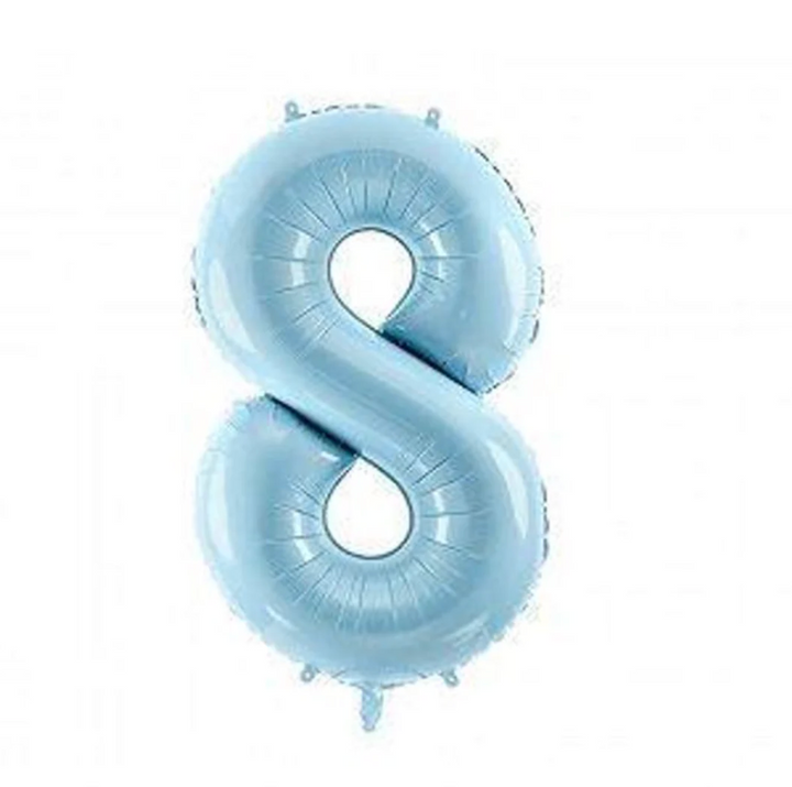 Bursdagsballong med helium (1 tall)