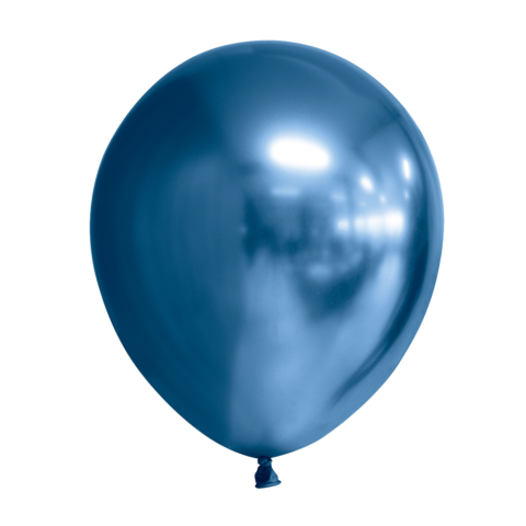 Ballonger Blå med speileffekt