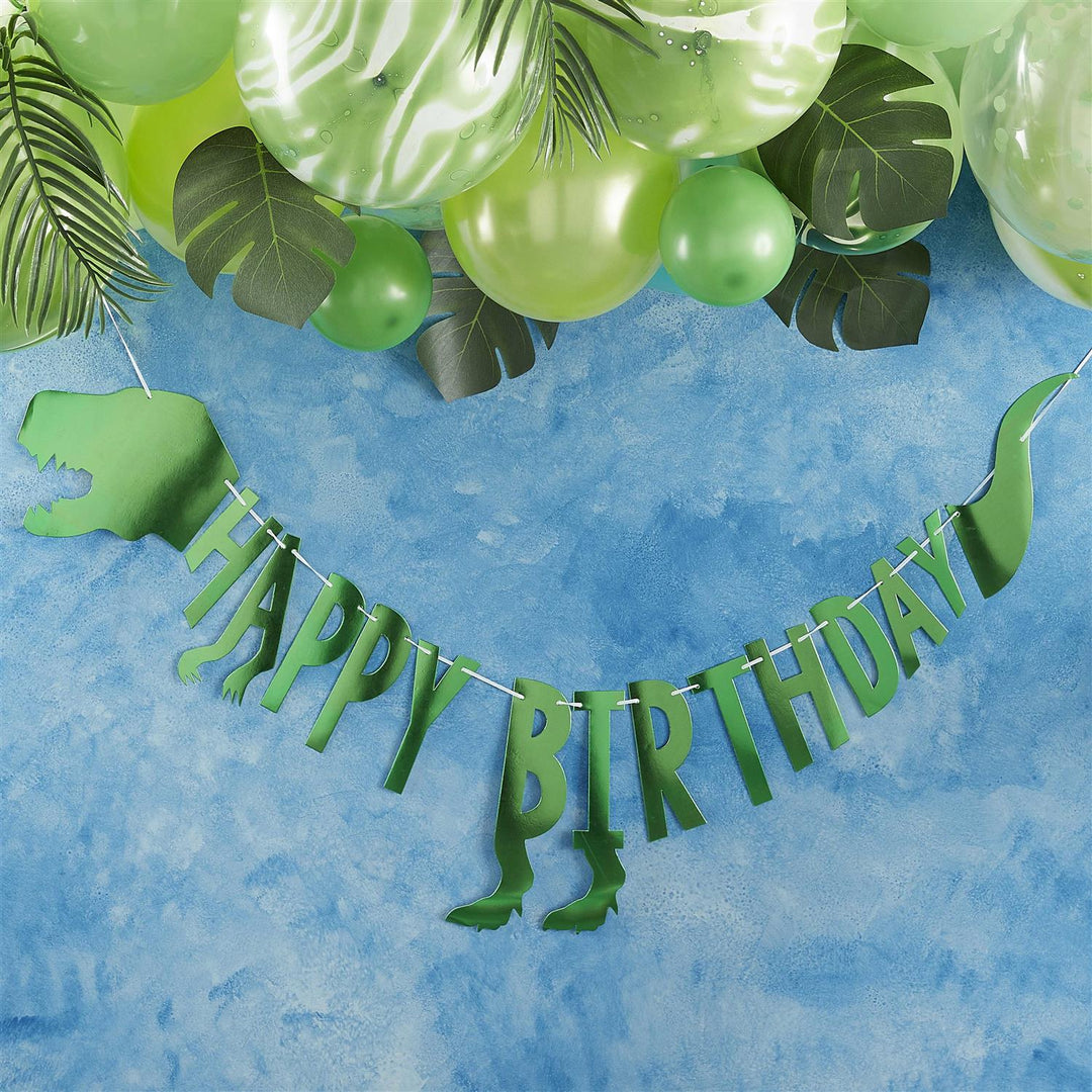 Banner - Happy Birthday Dinosaur