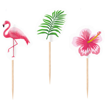 Kakepynt - Flamingo