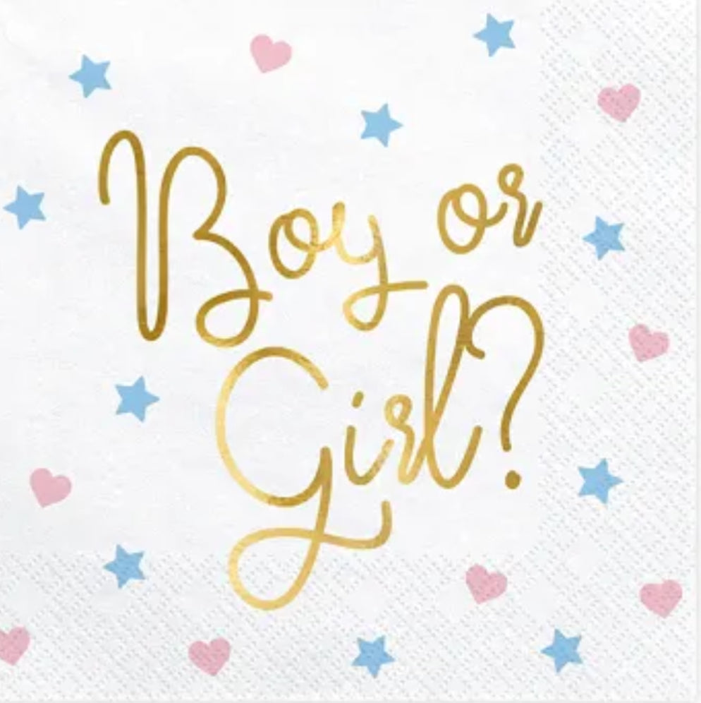 Boy or girl servietter