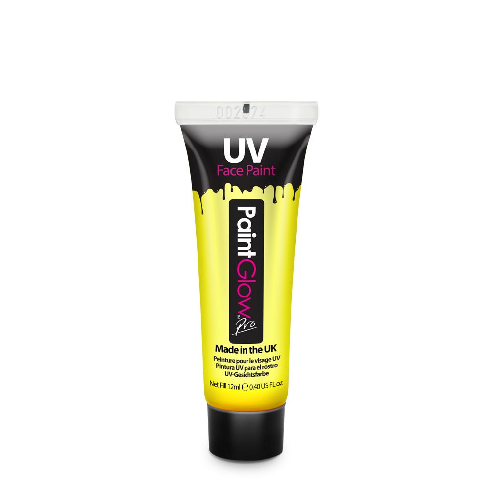 Ansikt- og Kroppsmaling UV - Gul