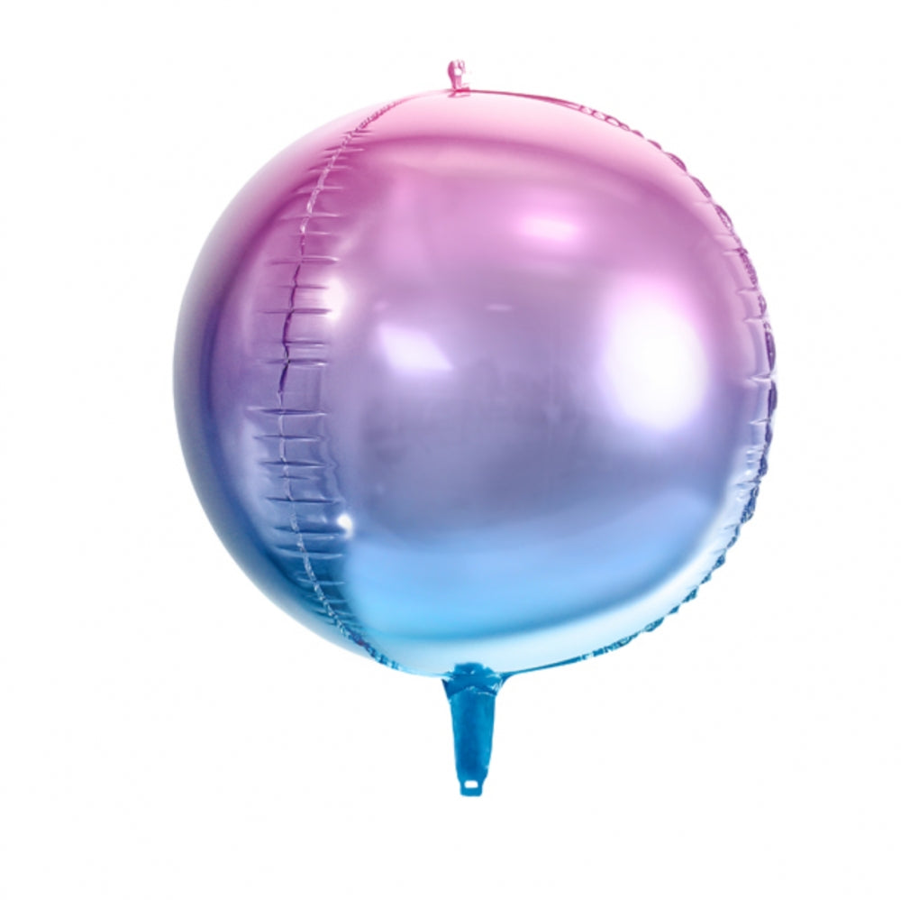 Orbz ballong - Fiolett og Blå