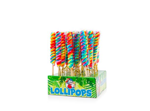 Twist pop rainbow lollipop